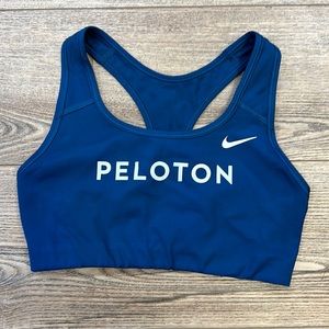 Women’s Nike Peloton Navy Blue Sports Bra Size Small